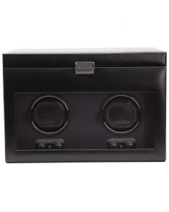 WOLF Heritage Double Winder Home Jewelry Boxes & Watch Winders