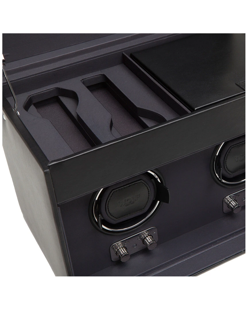 WOLF Heritage Double Winder Home Jewelry Boxes & Watch Winders 5 WOLF Heritage Double Winder Home Jewelry Boxes & Watch Winders - Image 3