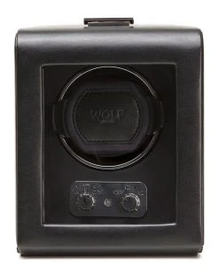 WOLF Heritage Single Winder Home Jewelry Boxes & Watch Winders