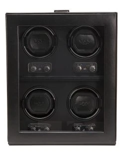 WOLF Heritage 4pc Winder Home Jewelry Boxes & Watch Winders