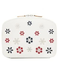 WOLF Blossom Travel Zip Jewelry Case Home Jewelry Boxes & Watch Winders