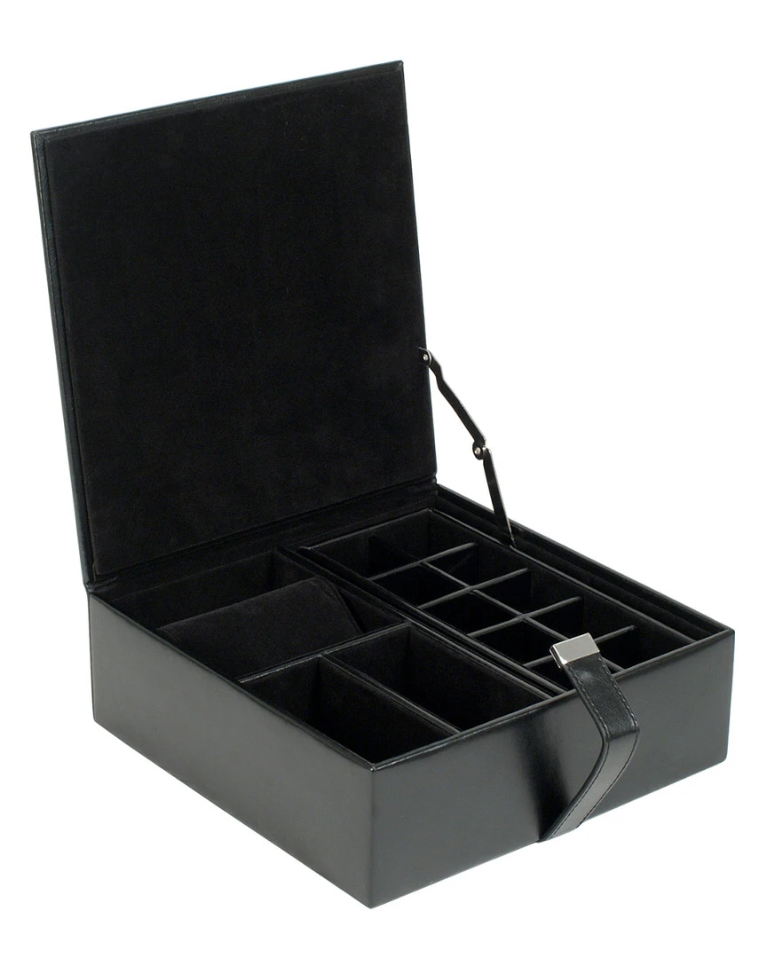 WOLF Heritage Large Valet Case Home Jewelry Boxes & Watch Winders 4 WOLF Heritage Large Valet Case Home Jewelry Boxes & Watch Winders - Image 2