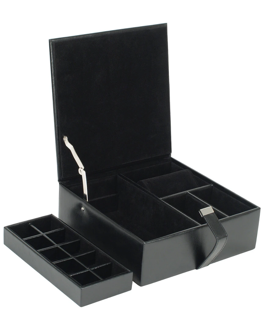 WOLF Heritage Large Valet Case Home Jewelry Boxes & Watch Winders 6 WOLF Heritage Large Valet Case Home Jewelry Boxes & Watch Winders - Image 4