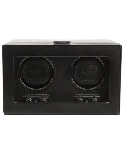 WOLF Heritage Double Winder Home Jewelry Boxes & Watch Winders