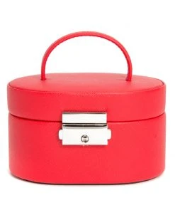 WOLF Heritage Mini Oval Box Home Jewelry Boxes & Watch Winders