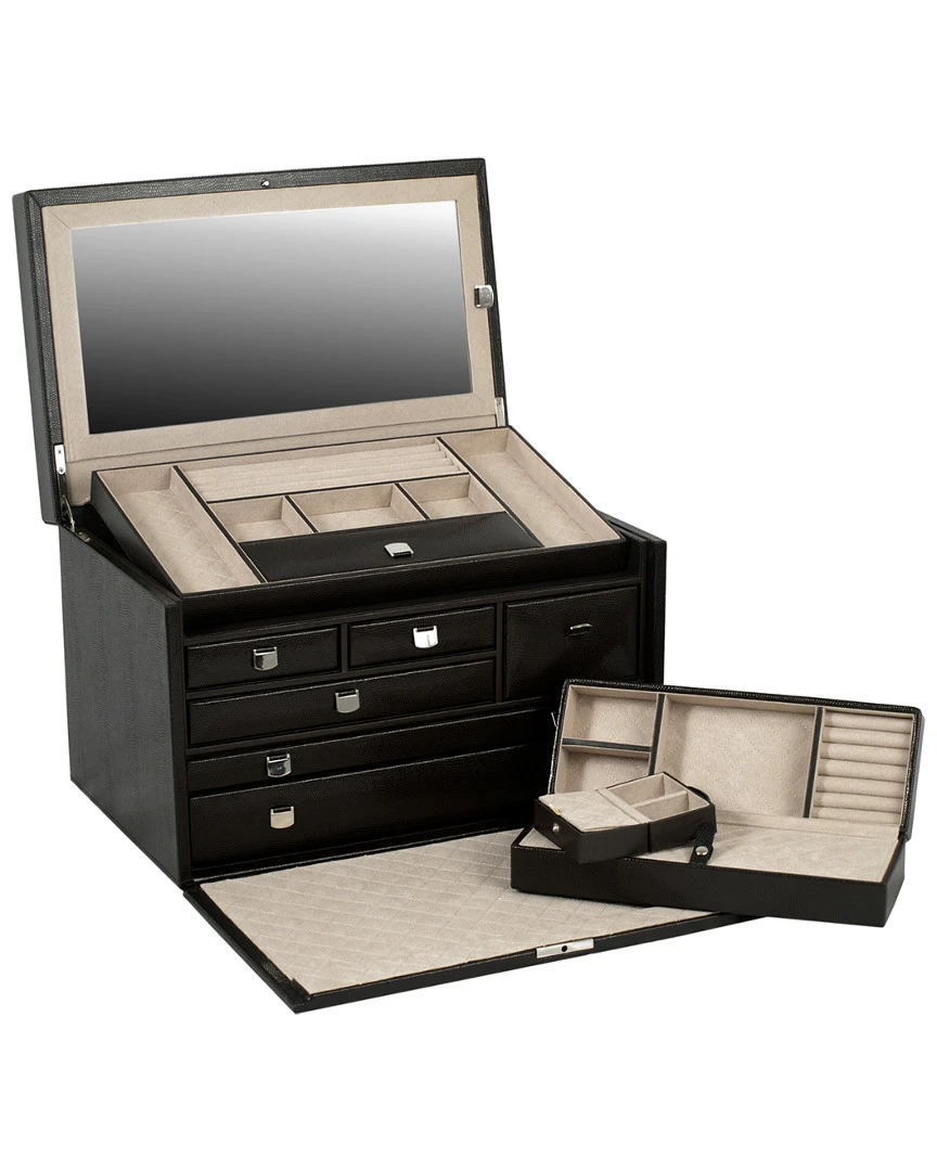 WOLF London Large Jewelry Box Home Jewelry Boxes & Watch Winders 4 WOLF London Large Jewelry Box Home Jewelry Boxes & Watch Winders - Image 2