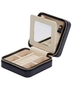 WOLF Maria Small Zip Case Home Jewelry Boxes & Watch Winders