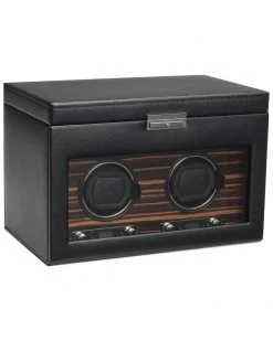 WOLF Roadster Double Winder Home Jewelry Boxes & Watch Winders