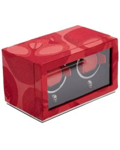 WOLF Memento Mori Double Cub Watch Winder Home Jewelry Boxes & Watch Winders