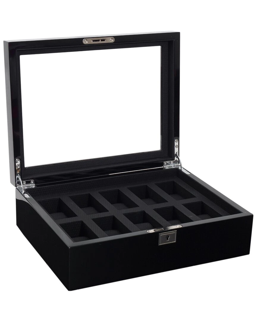WOLF Savoy 10pc Watch Box Home Jewelry Boxes & Watch Winders 4 WOLF Savoy 10pc Watch Box Home Jewelry Boxes & Watch Winders - Image 2