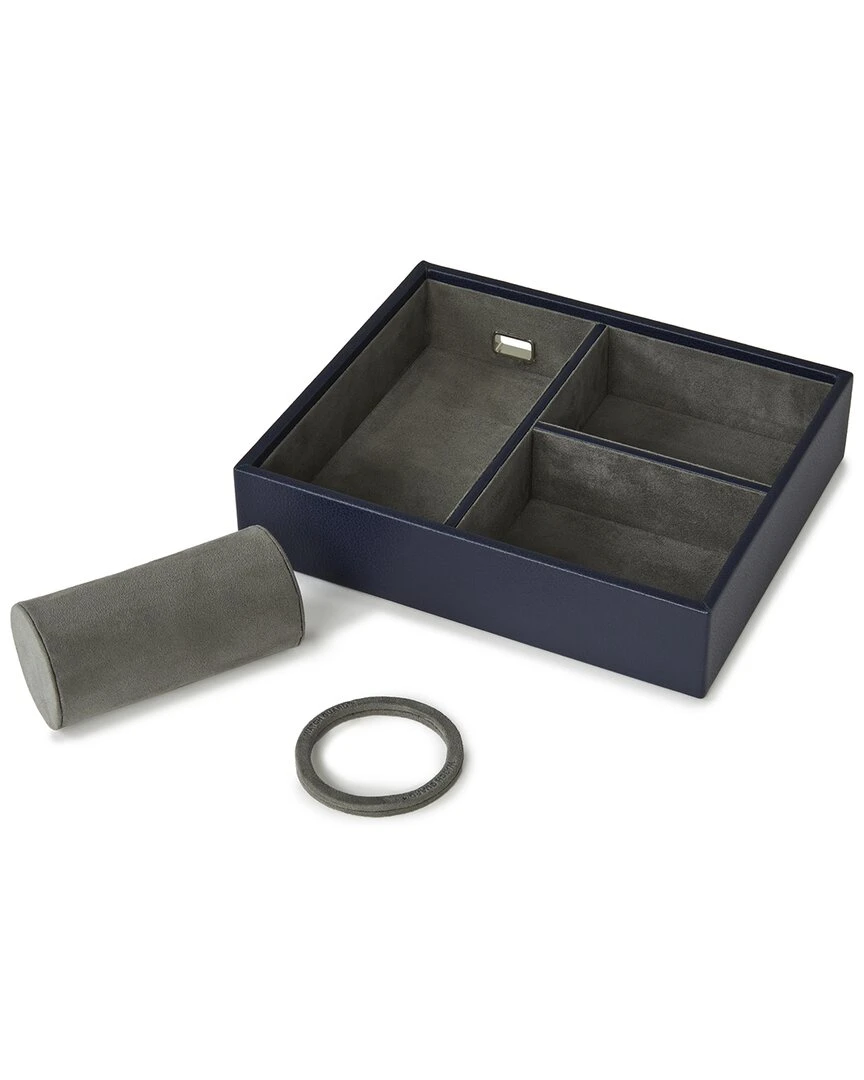 WOLF Valet Tray With Double Watch Roll Home Jewelry Boxes & Watch Winders 4 WOLF Valet Tray With Double Watch Roll Home Jewelry Boxes & Watch Winders - Image 2