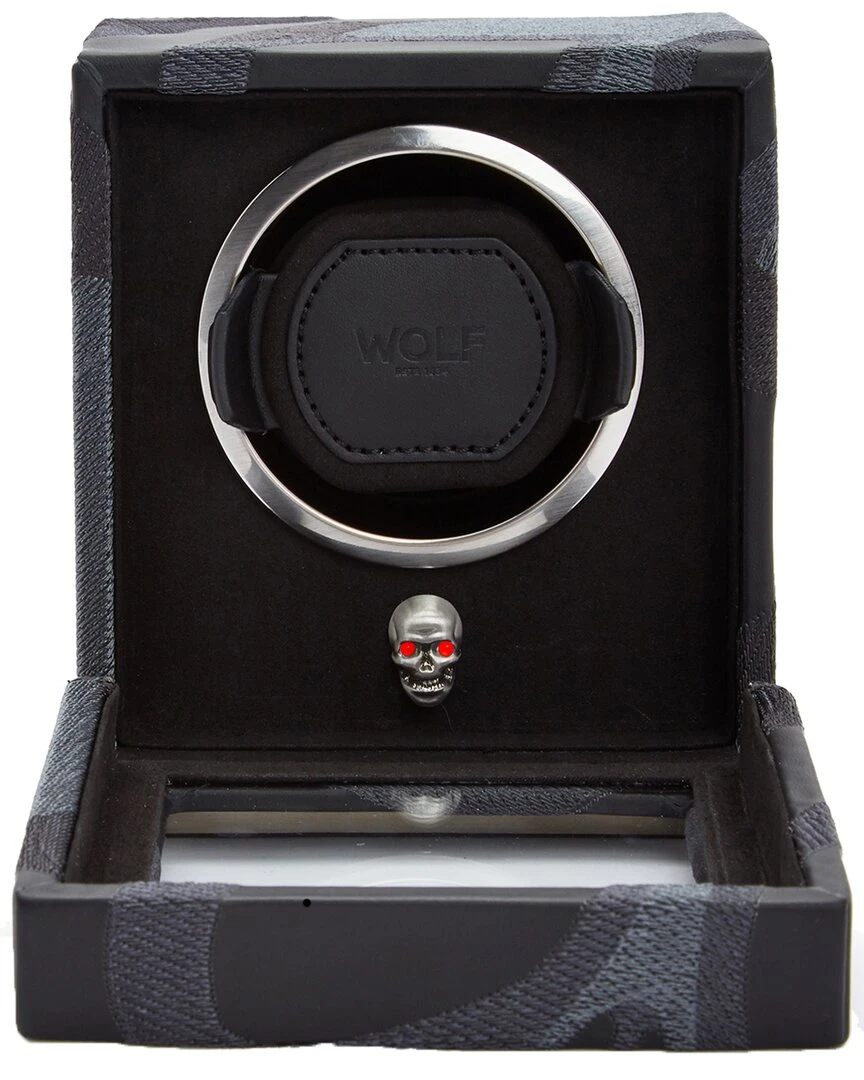WOLF Memento Mori Cub Watch Winder Home Jewelry Boxes & Watch Winders 4 WOLF Memento Mori Cub Watch Winder Home Jewelry Boxes & Watch Winders - Image 2
