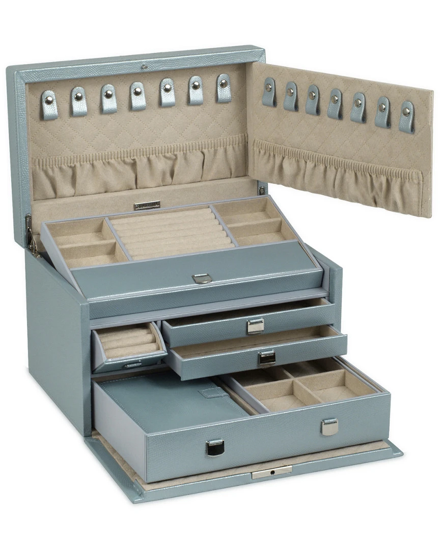 WOLF London Leather Medium Jewelry Box Home Jewelry Boxes & Watch Winders 2 WOLF London Leather Medium Jewelry Box Home Jewelry Boxes & Watch Winders