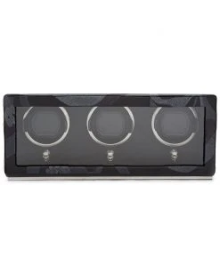 WOLF Memeto Mori Triple Winder Home Jewelry Boxes & Watch Winders