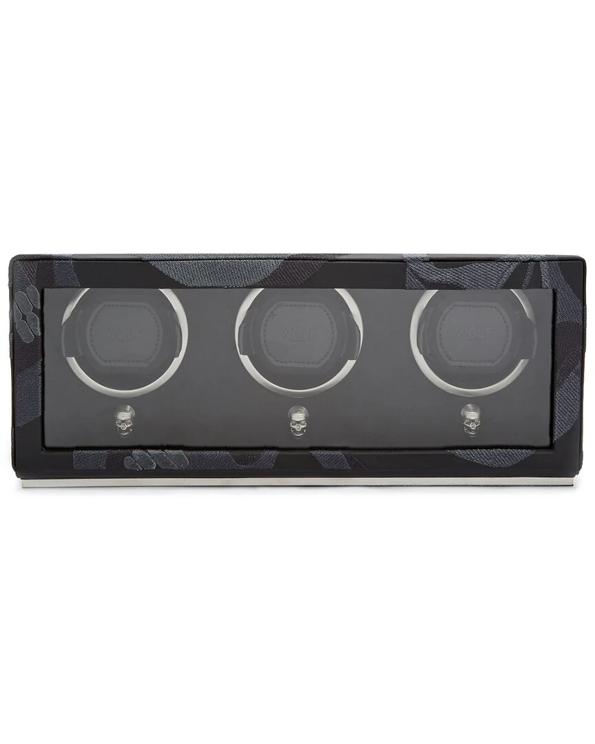 WOLF Memeto Mori Triple Winder Home Jewelry Boxes & Watch Winders 3 WOLF Memeto Mori Triple Winder Home Jewelry Boxes & Watch Winders