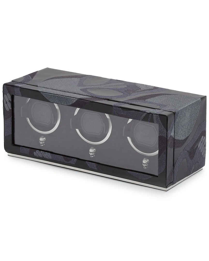 WOLF Memeto Mori Triple Winder Home Jewelry Boxes & Watch Winders 4 WOLF Memeto Mori Triple Winder Home Jewelry Boxes & Watch Winders - Image 2