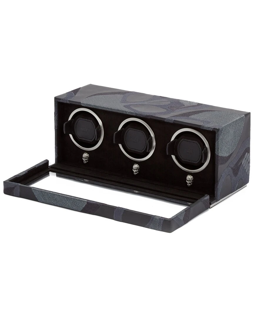 WOLF Memeto Mori Triple Winder Home Jewelry Boxes & Watch Winders 6 WOLF Memeto Mori Triple Winder Home Jewelry Boxes & Watch Winders - Image 4