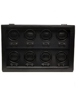 WOLF Heritage 8pc Winder Home Jewelry Boxes & Watch Winders