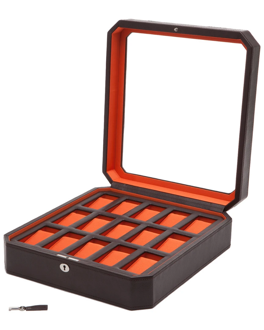 WOLF Windsor 15pc Watch Box Home Jewelry Boxes & Watch Winders 4 WOLF Windsor 15pc Watch Box Home Jewelry Boxes & Watch Winders - Image 2