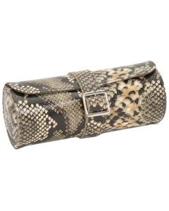 WOLF Exotic Triple Watch Roll Home Jewelry Boxes & Watch Winders